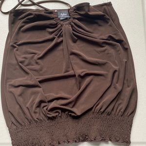 Brown Blouse from Byline Ever California